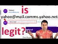 yahoo mail comms yahoo net is it legitimate