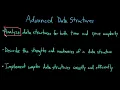 Advanced Data Structures Introduction