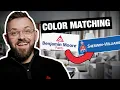 BENJAMIN MOORE GRAYS MATCHED INTO SHERWIN WILLIAMS COLORS