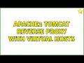 Apache2 Tomcat Reverse Proxy with Virtual Hosts
