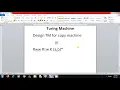 Problem 9 Turing Machine