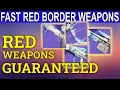 FASTEST Way To Get Seasonal Red Border Weapons GUARANTEED DESTINY 2 Season 16