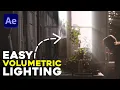 How to add Volumetric Lights in s After Effects Tutorial
