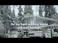 Our line crews appreciate your patience and gratitude