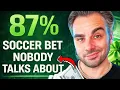 The Soccer Bet That Wins 87 of the Time