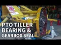 King Kutter 2 Gearbox Seal Bearing Replacement - 5 PTO Rotary Tiller