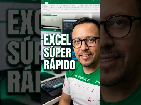 Como usar excel con atajos de teclado para hacer el trabajo mucho más rápido y sencillo.