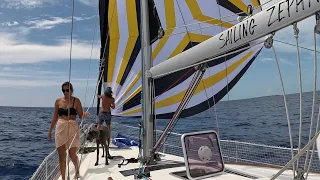 Sailing in the Gulf Stream when EVERYTHING GOES WRONG…Again and Again | Sailing Zephyr – Ep. 193