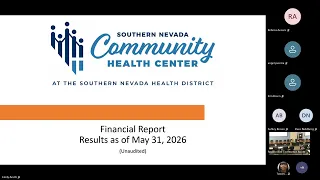 SNCHC Governing Board Meeting July 21 2026