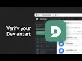 How to verify your DeviantArt account - step by step