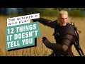 12 Things The Witcher 3 Doesn t Tell You