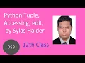 Learn Python tuples in Bangla by Sylas Halder