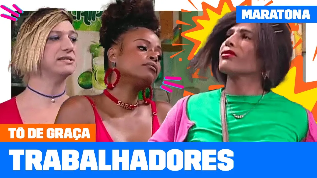 MARATONE os TRABALHOS da GRAÇA e da família! | Tô De Graça | Humor Multishow
