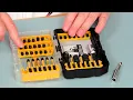 DEWALT 40 Piece FlexTorq Impact Ready Bit Set - Full Review