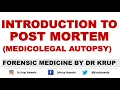 Introduction to Postmortem Medicolegal Autopsy Post-Mortem Examination Dr Krup Vasavda