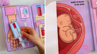 ✂️ Printable Welcome Baby Lapbook for Kids 🐶