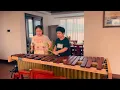 Golden hour Marimba Duet the Sheet Music -JVKE-Arrange by MaylianG