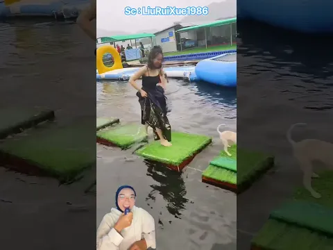 Lihat ini emak-emak ikut lomba siapa sangka dia akan😱😍⁉️