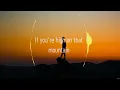 That's Enough - Brandon Heath (Lyrics) - Ain't Nobody, Same God, Cornerstone