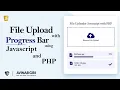 Image Upload with progress bar JavaScript with PHP