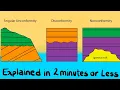 Unconformities Explained in 2 Minutes or Less