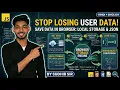 JavaScript Local Storage JSON Tutorial Save Data in Browser Events Explained