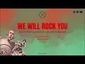 DRUMLESS - QUEEN - WE WILL ROCK YOU