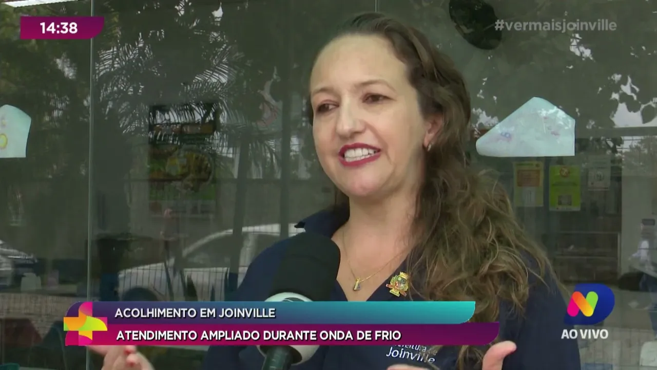 Acolhimento em Joinville: atendimento ampliado durante onda de frio