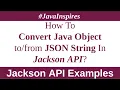 How To Convert Java Object JSON String In Jackson API Java Inspires