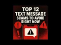 Top 12 Text Message Scams to Avoid Right Now