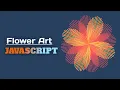 Create Flower Pattern Animation in HTML5 Canvas JavaScript Canvas Tutorial HTML 5 Canvas