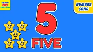 Number 5 Song Learn Number Five Educational Song for Kids