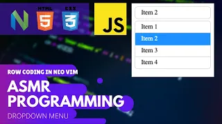 ASMR Coding in vim - No Talking