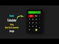 Calculator html css javascript Calculator working js bangla tutorial