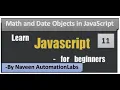 Math and Date Objects Generate Random Number in JavaScript - Part