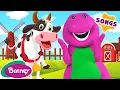 Download Lagu Old MacDonald Had A Farm + MORE | Classic Nursery Rhymes for Kids | Barney the Dinosaur