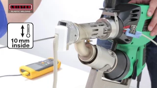 Leister Tutorial WELDPLAST Extrusion Welder setup