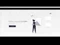 Neumorphism interactive website design