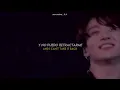 JUNGKOOK (방탄소년단)— ❝ FALLING ❞. [Traducido al español e inglés]