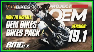How To Install OEM Bikes Pack v19 1 Jan 25 MX Bikes