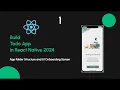 React Native Todo App Part 1 - Folder Structure and UI for Onboarding Screen React Native Projects