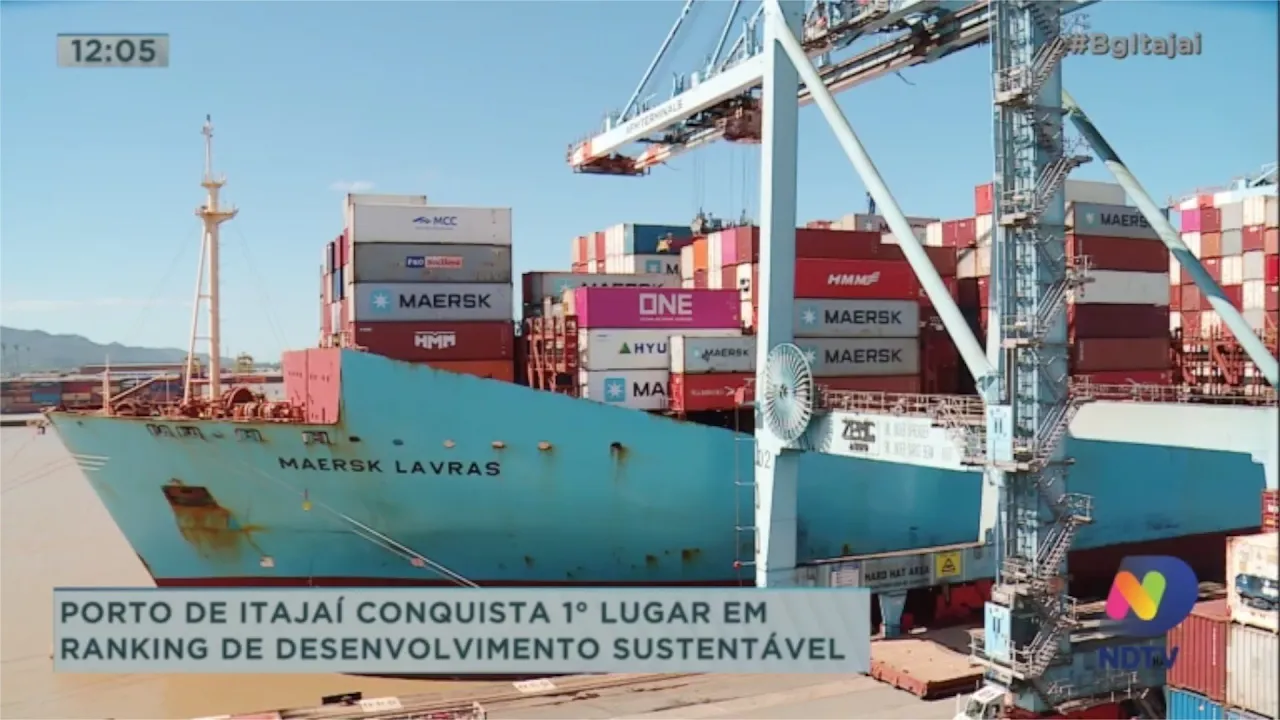 Porto de Itajaí conquista 1º lugar em ranking, Prefeito defende administração municipal do porto