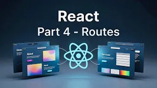 React Part 4 Router Complete Guide to Routes Links URL Parameters