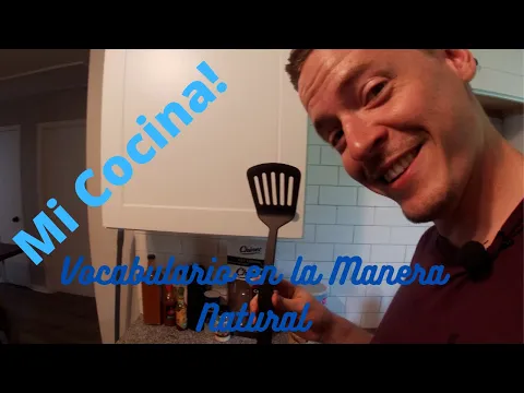 A1: урок аудирования — Cosas en MI Cocina! Vocabulario Facilmente. Things in My Кухня | Pensando Inglés