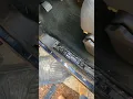 Silverado water leak fix Wet floor boards