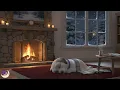 Snug as a Pup 🧸 Baa Baa Black Sheep • 6 Hour Cozy Fireplace Lullaby
