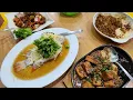 Eating Yuen Kee Steamed Fish Head Restaurant