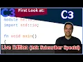 C3 - First Impression Programming Languages Episode 31