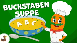Buchstabensuppe - Kinderlieder zum Mitsingen | Lernlieder | JiMi FLuPP | Sing Kinderlieder