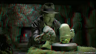 film clip raiders of the lost ark 1981 anaglyph 3d